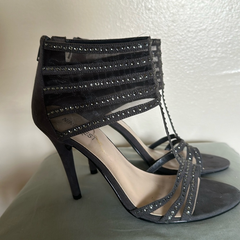 Sexy bejeweled heels. Nine West